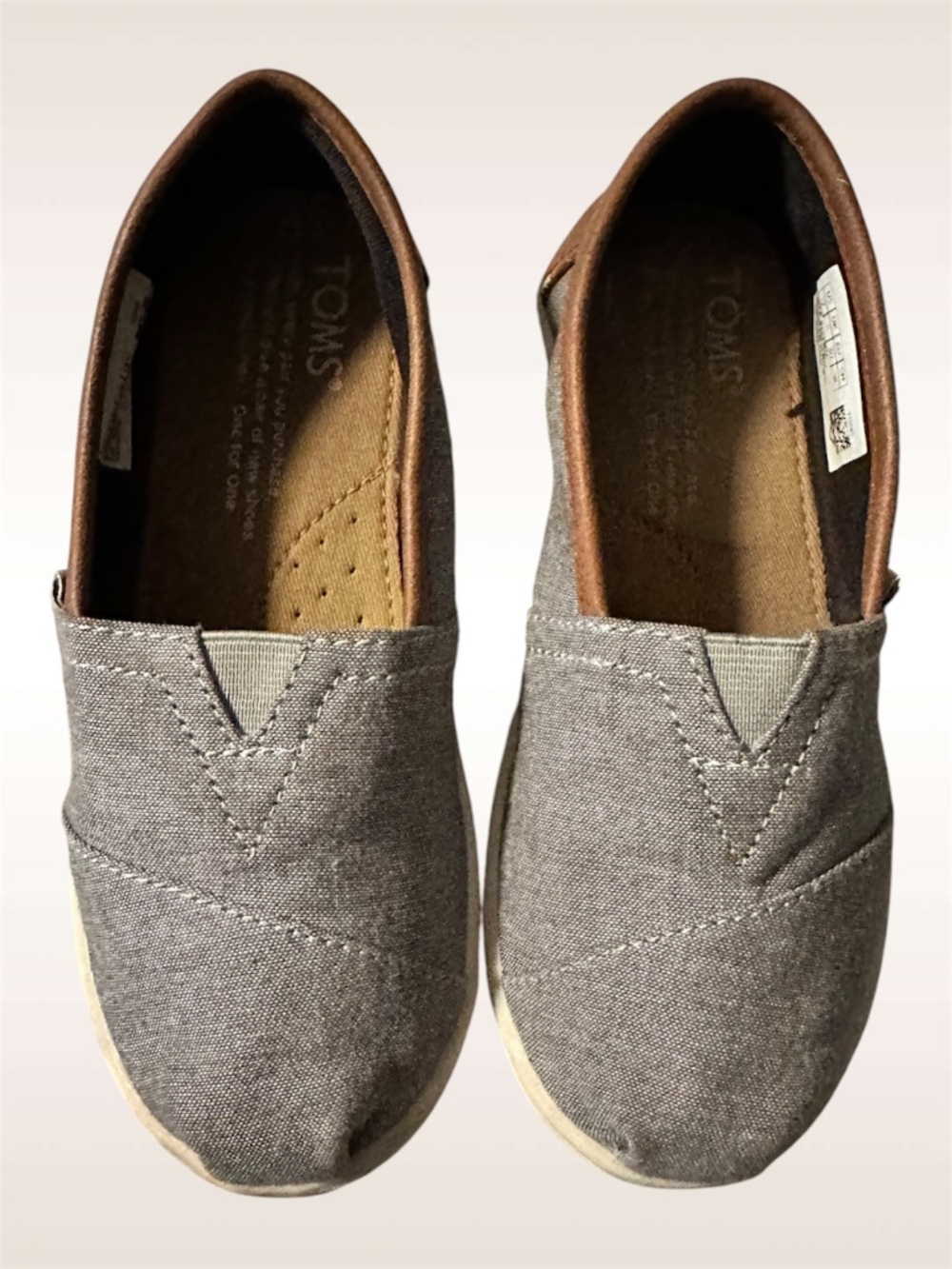 Toms Kids Alpargata Shoes Size 12